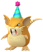 Raticate Party Hat (♀)