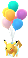 Volant Ballons Multicolores