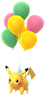Volant Ballons Verts