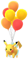Volant Ballons Rouge