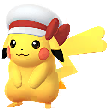 Pikachu Casquette de Célesta (♀)